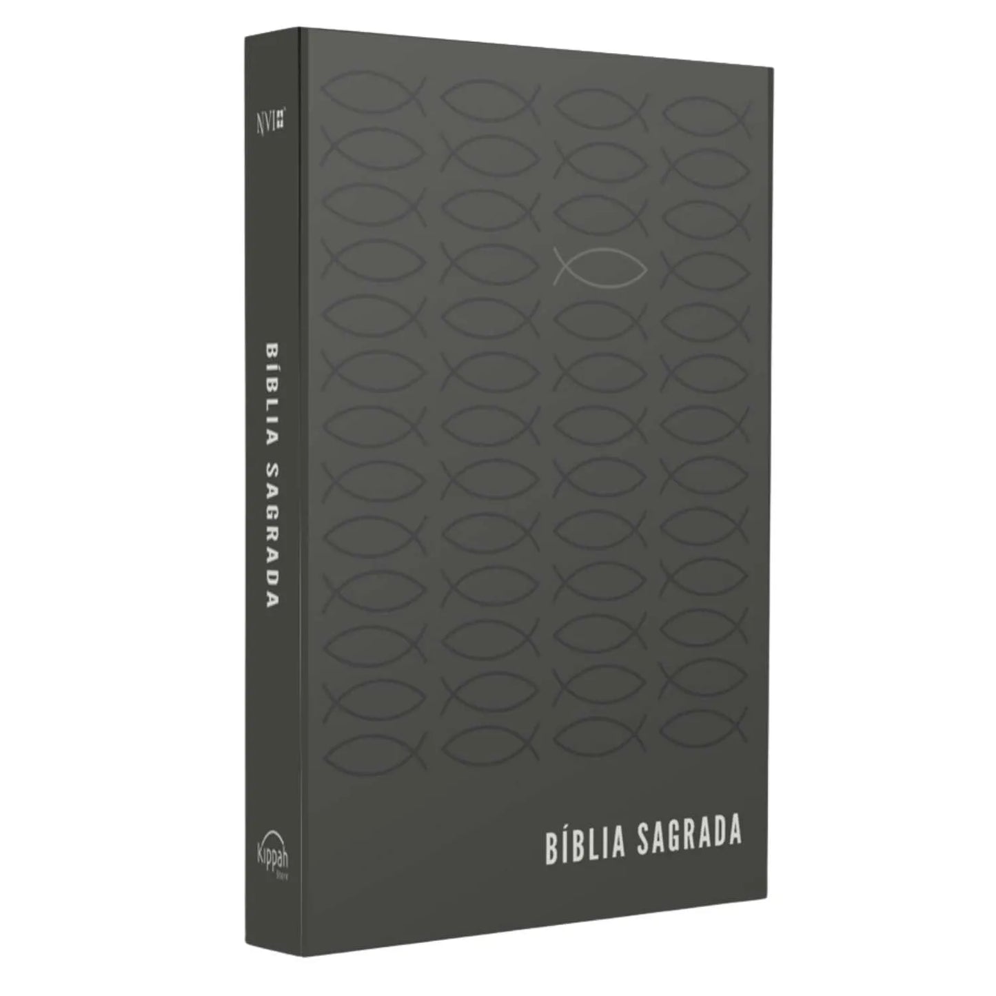 Bíblia Sagrada NVI - Peixes - Capa Dura - Borda Pintada