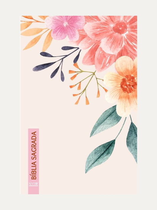 Bíblia Sagrada I NVI I FloralI Plano de Leitura