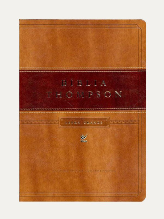 Bíblia Thompson | Letra Grande | Marrom