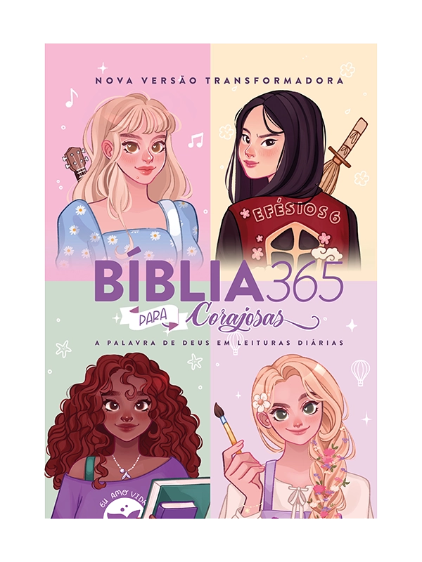 Bíblia 365 I NVT I Capa Dura  Corajosas 2