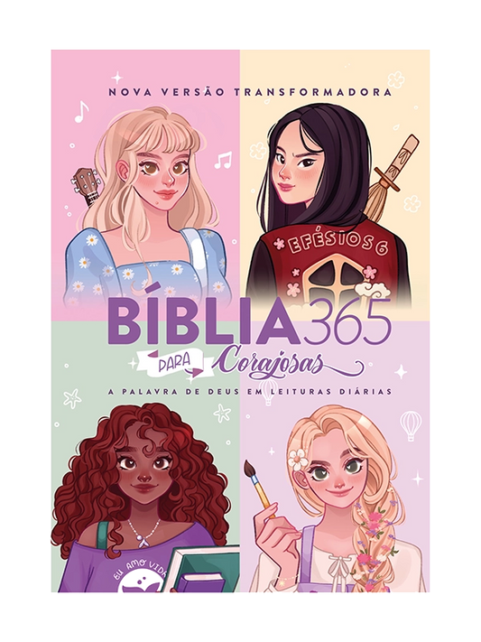 Bíblia 365 I NVT I Capa Dura  Corajosas 2