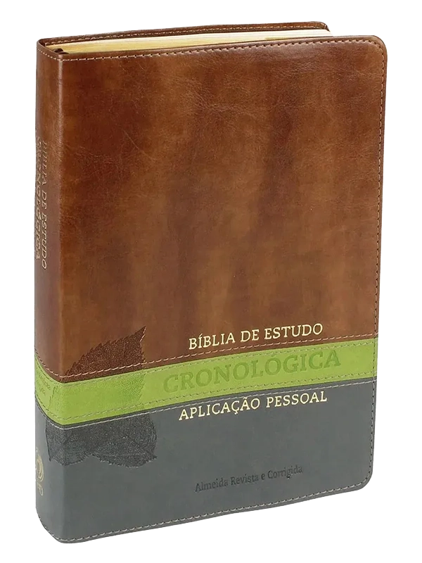 Bíblia de Estudo Cronológica Aplicação Pessoal I Tarja Verde I CPAD