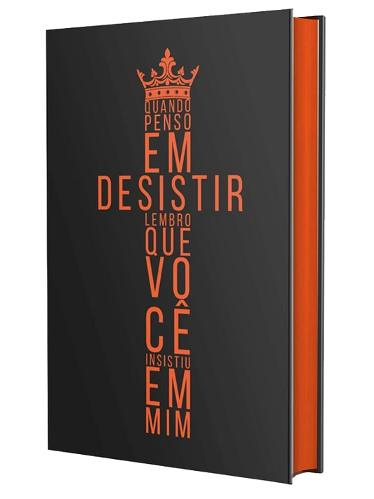 Bíblia Sagrada ACF - Letra Normal - Deus é Comigo - Capa Dura - Borda Pintada