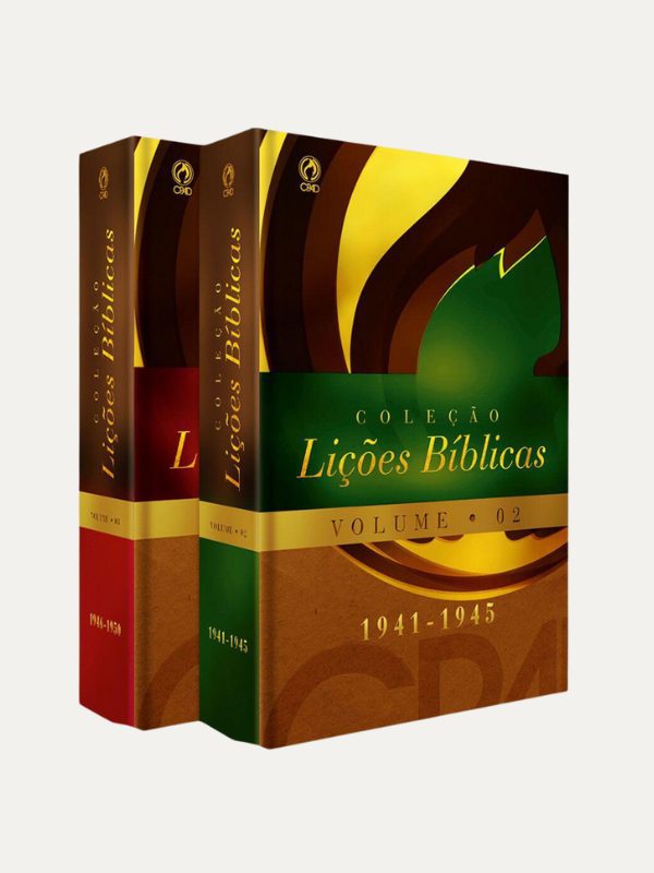 Coleção lições bíblicas (1941-1950) I Vol. 2 e Vol. 3
