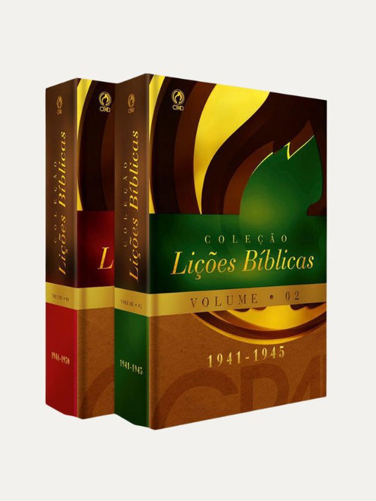 Coleção lições bíblicas (1941-1950) I Vol. 2 e Vol. 3