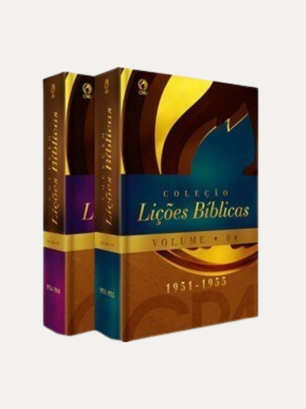 Coleção lições bíblicas (1951-1960) I Vol. 4 e Vol. 5