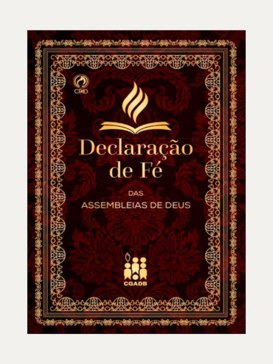 Declaração de Fé das Assembléias de Deus, capa dura - CPAD