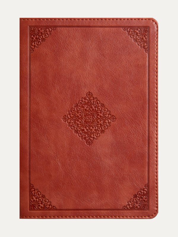 ESV Large Print Compact Bible I Soft leather I Terracotta