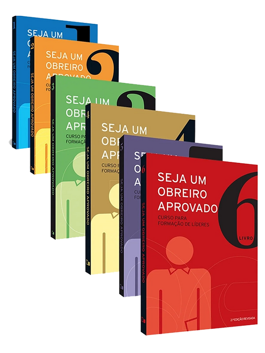 Kit Seja um obreiro aprovado I Vols. 1 a 6